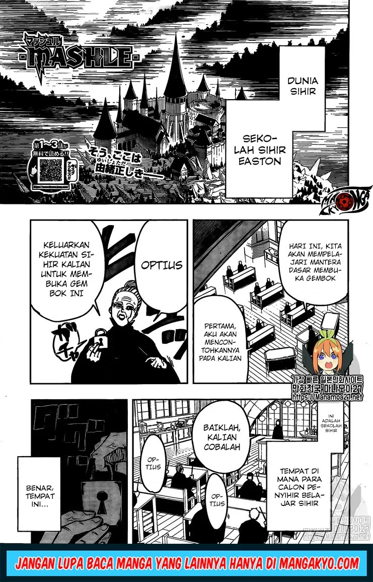 Mashle: Magic and Muscles chapter 4